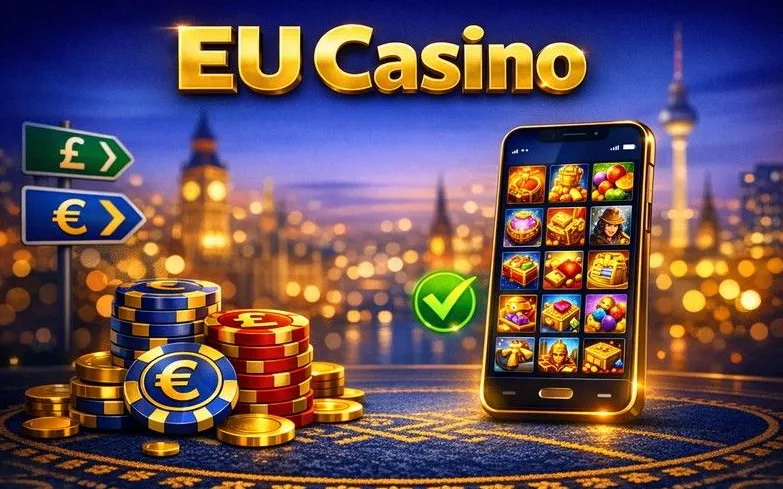 EU Casino homepage hero banner