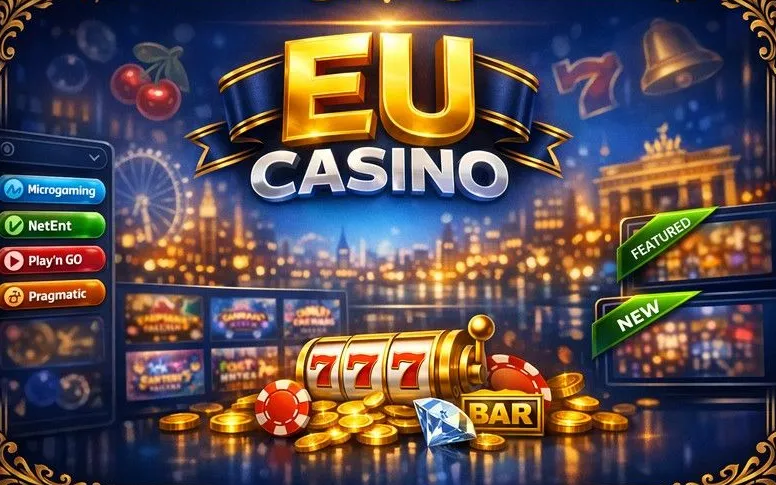 EU Casino login page hero banner